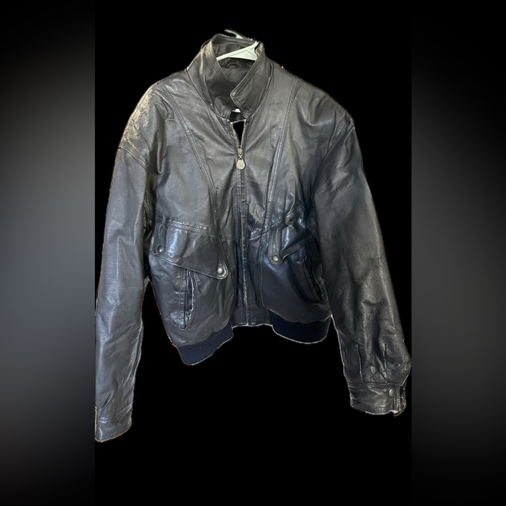 Leather jacket